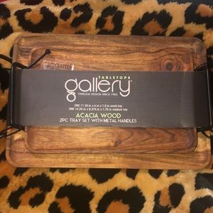 Tabletops Gallery 2pc Tray set